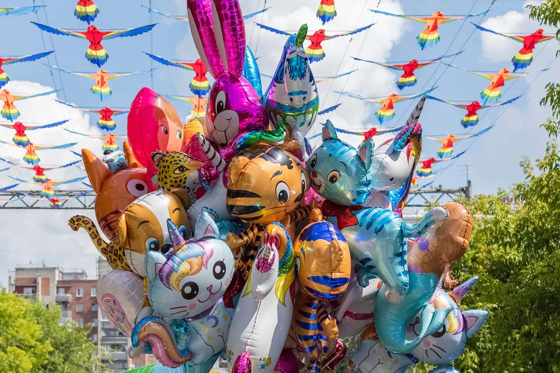 5 Pcs Foil Balloons
