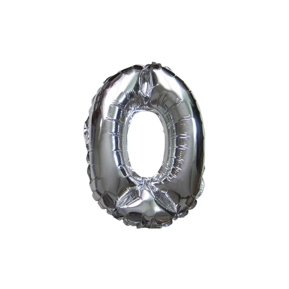 0 Number Foil Balloon