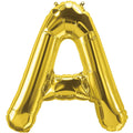 16-Inch "A" Letter Foil Balloon