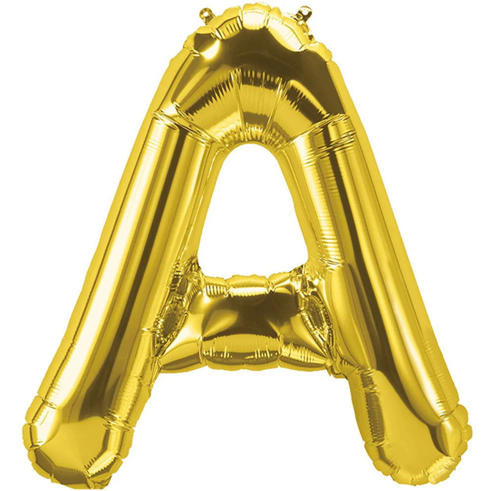 16-Inch "A" Letter Foil Balloon