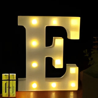"E" – LED Marquee Light-Up Sign