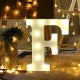 "F" – LED Marquee Light-Up Sign