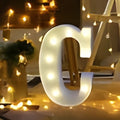 "C" – LED Marquee Light-Up Sign