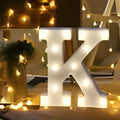 "K" – LED Marquee Light-Up Sign