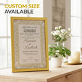 Customize Nikkah Frame.