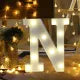 "N" – LED Marquee Light-Up Sign