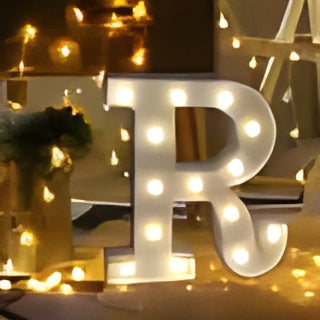 "R" – LED Marquee Light-Up Sign