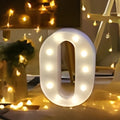 "O" – LED Marquee Light-Up Sign