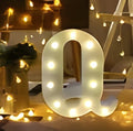 "Q" – LED Marquee Light-Up Sign