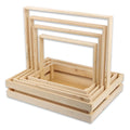 Wooden Baskets Set of 5