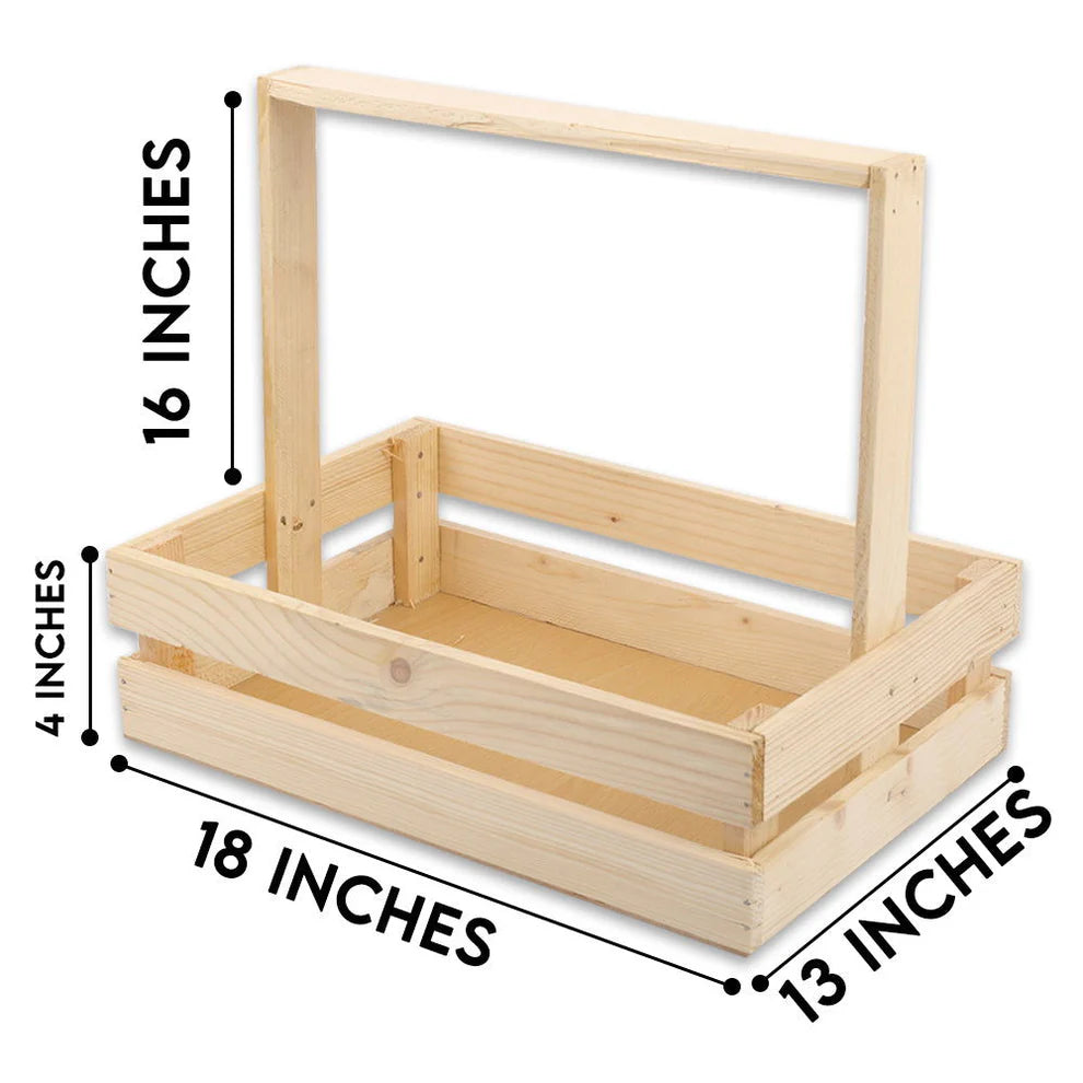 Wooden Baskets Set of 5