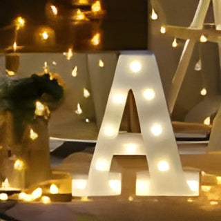 "A" – LED Marquee Light-Up Sign