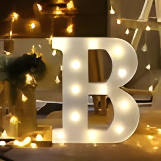 "B" – LED Marquee Light-Up Sign