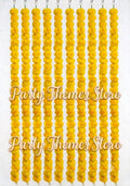 Artificial Marigold Garland for Decoration | Mehndi, Mayun, Wedding & Home Décor Flowers | Traditional Genda Phool Garland for Events & Parties